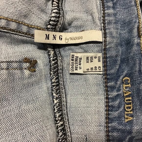 MNG by Mango Jeans Claudia Size 10 - Picture 3 of 9